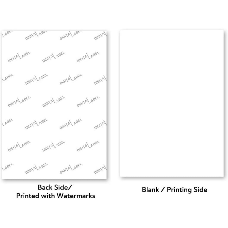  Printable Vinyl Sticker Paper for Inkjet Printer - 50