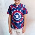 thumbnail image 2 of Gerichy Boys Tshirts,Boys 4th of July Shirt Boys Short Sleeve Tops Comfortable Breathable Fashion Boys Short Sleeve Tops, 2 of 5