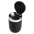 thumbnail image 1 of Push Type Portable LED Car Cenicero Cilindro Titular (Negro) Sywqhk Accesorios para autos y motos, 1 of 2