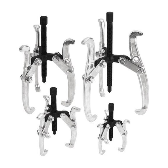 Gear Puller Set,4 Pc,3 Jaw W134DB