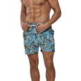 thumbnail image 2 of QPNGRP Men's beach trunks fast dry swim trunks swimsuit 7 inch UPF 50+ Beachwear Boardshorts with Mesh Lining and Pockets 32, 2 of 5