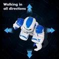thumbnail image 4 of Kid Remote Control Intelligent Robot, Walking Singing Dancing Educational Toy, Smart Robot Toy (Blue) for Kids Gifts,for Ages 6 and up, 4 of 9