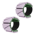 thumbnail image 2 of 2 pesas ajustables para tobillos y muñecas de 1 kg para ejercicios aeróbicos y de gimnasia. rosa y verde, 2 of 8