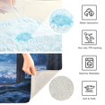 thumbnail image 3 of Yayeee Bath Rug for Bathroom Floor Non Slip Rectangle Fluffy Soft Absorbent Mat, 16"x24", Window Space, 3 of 7