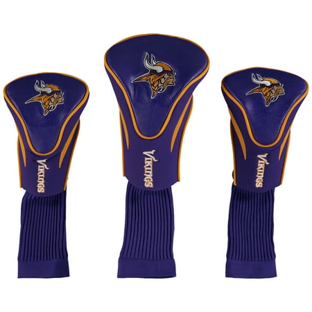 - Minnesota Vikings 3-Pack Contour Golf Club Head Covers - No Size