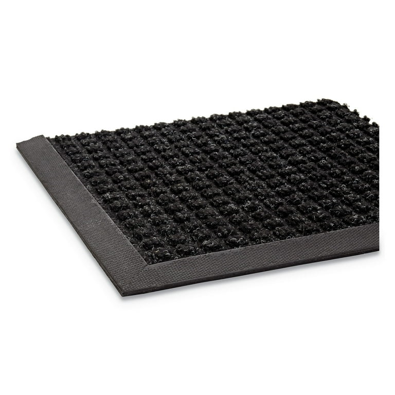 Super-Soaker Wiper Mat with Gripper Bottom, Polypropylene, 46 x 72, Charcoal Super-Soaker Wiper Mat with Gripper Bottom, Polypropylene, 46 x 72, Charcoal