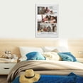 thumbnail image 7 of Custom Canvas Prints White Modern Family Personalized Photo Image Collage DIY Framed Kit Wall Art Picture Room Decor 16x20 inch, 7 of 7