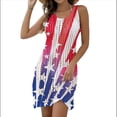 thumbnail image 2 of Traje de Baño para Mujer, Pareo de Crochet, con Estampado de Bandera Nacional 3, Talla XL, 2 of 8