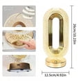 thumbnail image 7 of Bedside Table Lamp for Bedroom, 3 Color Dimmable Night Light with USB Port, Rechargeable Touch Lamps, Crystal Modern Oval Light Nightstand Desk Lamp for Dorm Living Room Office（1 Pack）, 7 of 7