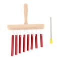 thumbnail image 3 of Ensemble de Jouets de Percussion pour Enfants Tube de Percussion Instrument de Musique Carillon Éolien Musique Rouge, 3 of 9