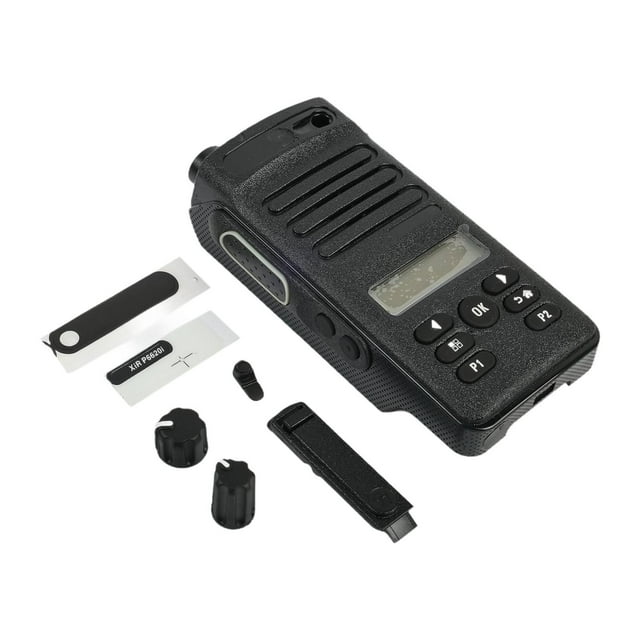 Walkie Talkie Housing,Kit de caja de cobertura de la carcasa de radio dos vías DEP570,Case de carcasa de la carcasa de radio XIR P6620I DP2600,Cubierta de la carcasa de reemplazo DEP570E