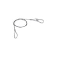 thumbnail image 1 of SAFETY CABLE, 30" LONG WITH SMALL SIZE SPRING HOOK, 1 of 1