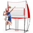 thumbnail image 1 of 8 x 11 FT Volleyball Net Set - Height Adjustable Volleyball System with Carry Bag for Backyard Beach and Recreational Games, 1 of 7