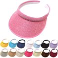 thumbnail image 3 of Chapeaux de Soleil à Large Bord pour Femmes Visières Protection Solaire Uv Spf 50+, 3 of 3
