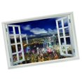 thumbnail image 1 of Calcomanía De Pared De Ventana 3D Calcomanías De Pared De Vinilo Decoración Mural De Pared Extraíble Poster Para Dormitori Colco PVC Etiqueta de la pared 3D, 1 of 8