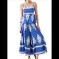 thumbnail image 2 of Vestidos de Verano para Mujer 2025, Vestido Veraniego Floral con Tirantes Finos, Vestido Bohemio para Vacaciones en la Playa Azul S, 2 of 10