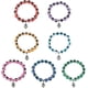 thumbnail image 1 of Pulsera de cuentas de 8 colores con la mano de Hamsa para hombres y mujeres, pulsera elástica de cuentas para protección y bendición, joyería de buena suerte., 1 of 7