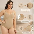 thumbnail image 3 of ANYFIT WEAR Plus Size Women's Shapewear Bodysuit Tummy Control Full Body Shaper Sculpting Snatched Waist Body Suit, 3 of 7