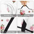 thumbnail image 6 of Pioneer Flower Floral Print Pattern Teens Toddler Nap Mat with Pillow, Sleeping Mat Bag for Preschool Daycare 59"x22", 6 of 6