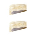 thumbnail image 3 of VONKY PVC Border Wall Corner Stick Durable And Waterproof Surface With Exquisite Workmanship Wallpaper For Living Room Decor yellow peony 2Set, 3 of 6