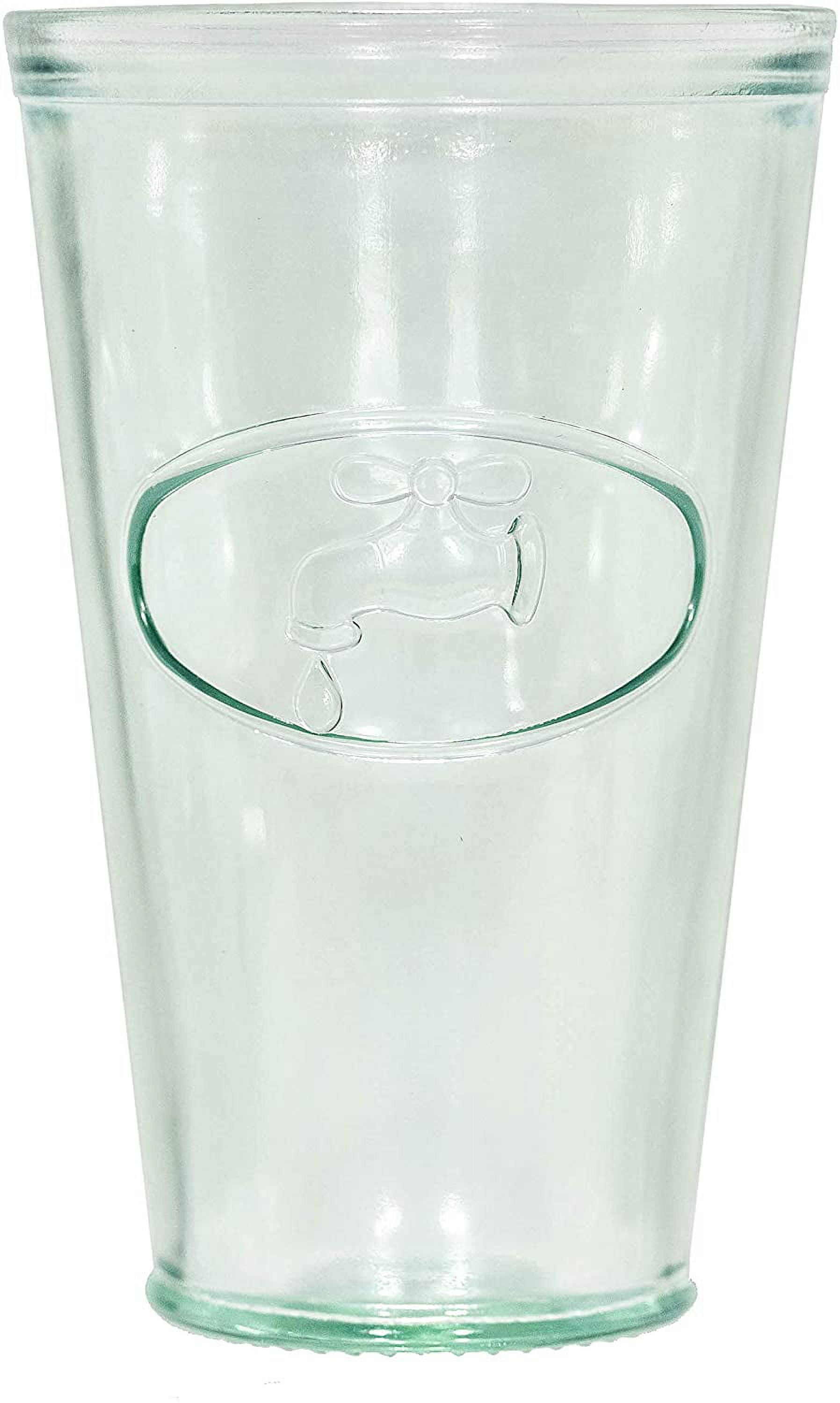 Amici Home Bee Hiball Glass | 16 Oz | Italian Made, Recycled Glass with  Green Tint | Drinking Glass …See more Amici Home Bee Hiball Glass | 16 Oz 