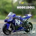 thumbnail image 3 of 1/18 Desmosedici MotoGP 2018 Rossi 04# Motorcycle Model Toy Car Collection Shork-Absorber Off Road Autocycle Toy MAXP, 3 of 5