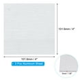 thumbnail image 2 of Uxcell 6061 T651 Aluminum Sheet Metal Flat 3MM Silver 4" x 4" x 1/8" 3 pack, 2 of 6