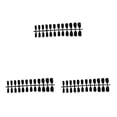 thumbnail image 4 of Vogacara Uñas postizas con purpurina para mujer, herramientas de manicura desmontables, accesorios populares portátiles pulidos para el hogar, Type1 NO1, 4 of 6