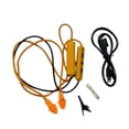 thumbnail image 4 of Auriculares con tapones para los oídos, USB tipo C, ligeros, universales, intraauriculares, para trabajar, gimnasio, correr, escuchar música. amarillo, 4 of 8