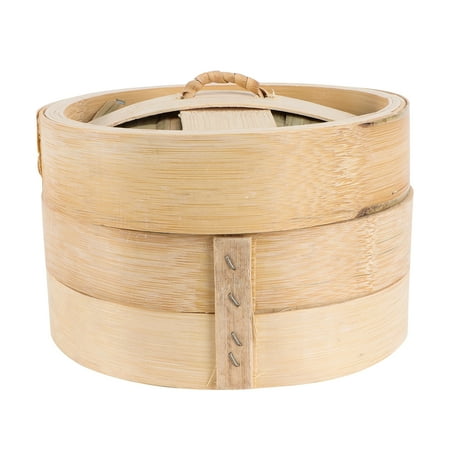 

Etereauty 1 Set Bamboo Food Steamer Kitchen Premium Steamer Handmade Steamer Basket