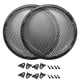 thumbnail image 5 of 2 piezas de Rejilla de Altavoz de 8" de Malla Metálica Protector de Subwoofer con Clips, Tornillos, 5 of 5