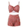 thumbnail image 4 of MDUKONU Women's Casual Tracksuit Skin-Friendly Trendy Outdoor Red XL, 4 of 9
