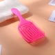 thumbnail image 5 of Peine duradero para masaje del cuero cabelludo, cepillo de pelo de goma hueco para salón de mujeres (rosa roja) Tmvgtek cuidado belleza, 5 of 9