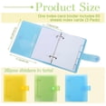 thumbnail image 3 of Index Card Binder with Dividers, 60 Sheet Each, 3x5 Index Card Holder, 3 of 5
