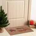 thumbnail image 2 of Coir Door Mat (Candy Cane - Merry Christmas), 2 of 3
