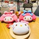 thumbnail image 2 of Sanrio-Bolso de hombro de Agel de sílice para niñas, monedero de dibujos animados Kawaii Kt Kuromi My Melody Cinnamoroll, bolsa de almacenamiento para regalo, 2 of 4