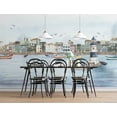 thumbnail image 5 of Muravie Buildings and Lighthouse Marine 3D Wallpaper, 5 of 5