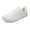 White, variant on Women's Barefoot Shoes Slip-On Sneakers Wide Toe Box Minimalist Shoes for Walking Hiking Trail Running