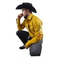 thumbnail image 2 of Camisa Ariat Bordado Tricolor Con Bandera Mex/usa En Espalda, 2 of 2