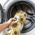 thumbnail image 6 of 3'x5' Area Rugs, Vintage Sunflowers Indoor Outdoor Area Rug for Living Room Bedroom, Farmhouse Floral Blossom Watercolor Washable Bathroom Rugs Kitchen Floor Carpet Mats Home Decor Aesthetic, 6 of 8