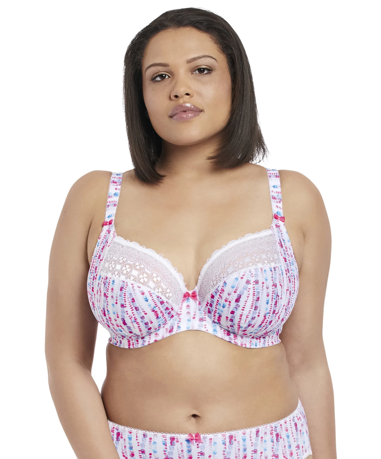 Elomi Elomi Womens Kim Banded Stretch Underwire Plunge Bra, 38GG