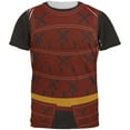 thumbnail image 1 of T-shirt pour Homme à Imprimé Intégral de Costume de Samouraï d'Halloween, 1 of 2