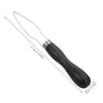 thumbnail image 2 of FONDOTIN 10Pcs Button Helper Tool for Elderly Black Ergonomic Design for Simple One Hand Buttoning, 2 of 7