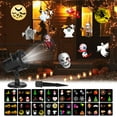 thumbnail image 2 of SHANNA Halloween Christmas Projector Lights - 16 HD Effects Slides Waterproof Landscape Projector Lamp for Holiday Party Home Garden Decorations, 2 of 16
