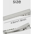 thumbnail image 4 of 100 Pack Plain Silver Duckbill Alligator Metal Hair Clips Crocodile Clips Hair Pins Sectioning Curl Clips Small Barrettes Craft DIY Accessories for Women (45mm), 4 of 4