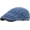 Light Blue, variant on Unisex Vintage Striped Cap Denim Driving Cap