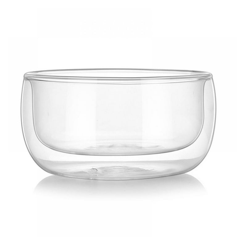 Transparent Glass Bowl, High Temperature Resistant Salad Bowl