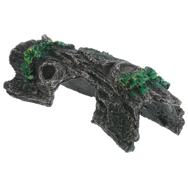 Décoration Léopard Gecko Reptile Cache Grottes Résine Couleurs Assorties 1Ensemble 12.0x4.7x4.7in
