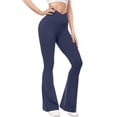 thumbnail image 2 of Flare Leggings For Women Tall Long High Waist Bootcut Flare Yoga Leggings Soft, 2 of 7