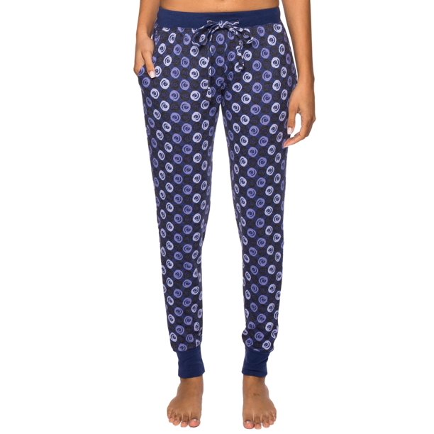 waffle knit jogger pants